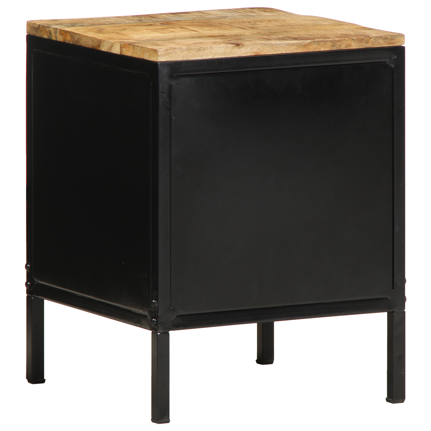 Bedside Cabinet 30x30x40 cm Solid Wood Rough Mango