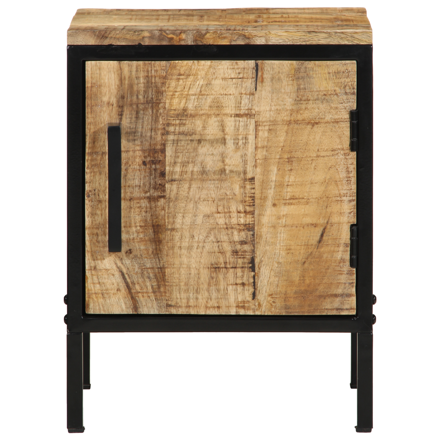 Bedside Cabinet 30x30x40 cm Solid Wood Rough Mango