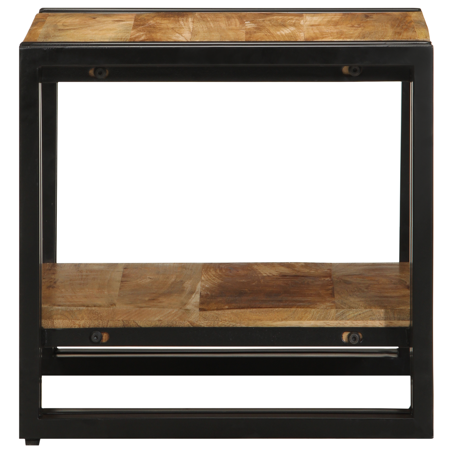 Coffee Table 40x50x38 cm Solid Rough Wood Mango