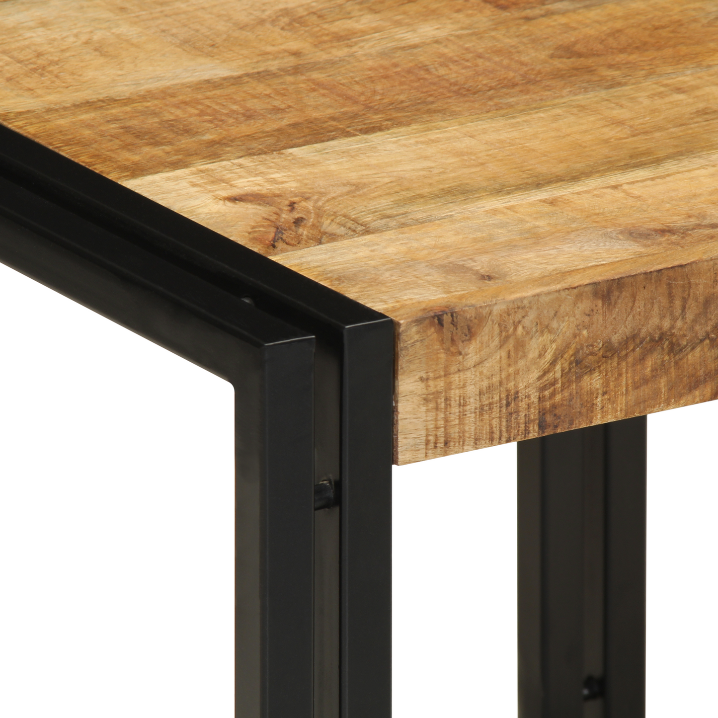 Coffee Table 40x50x38 cm Solid Rough Wood Mango