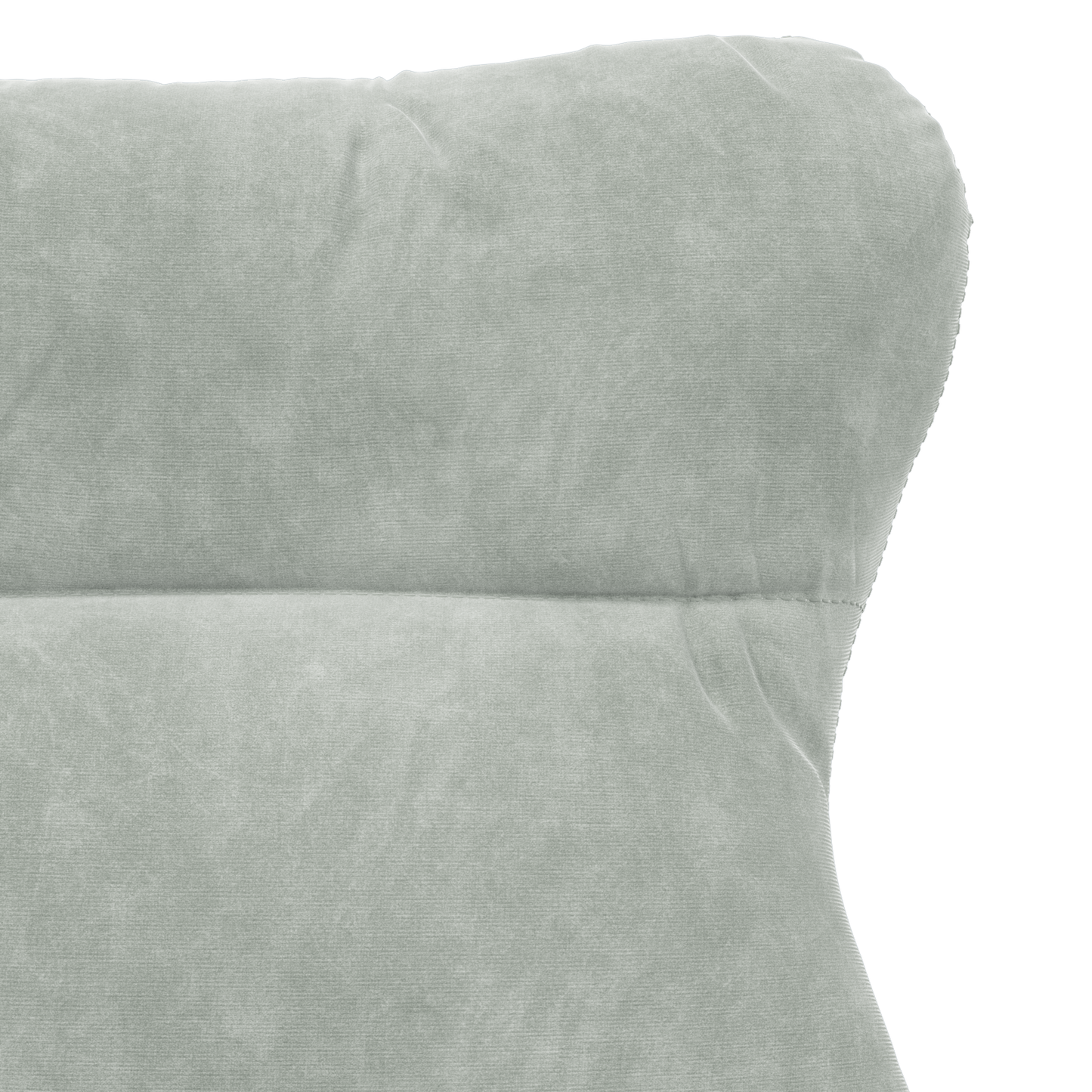Relaxing Chair Light Grey Velvet