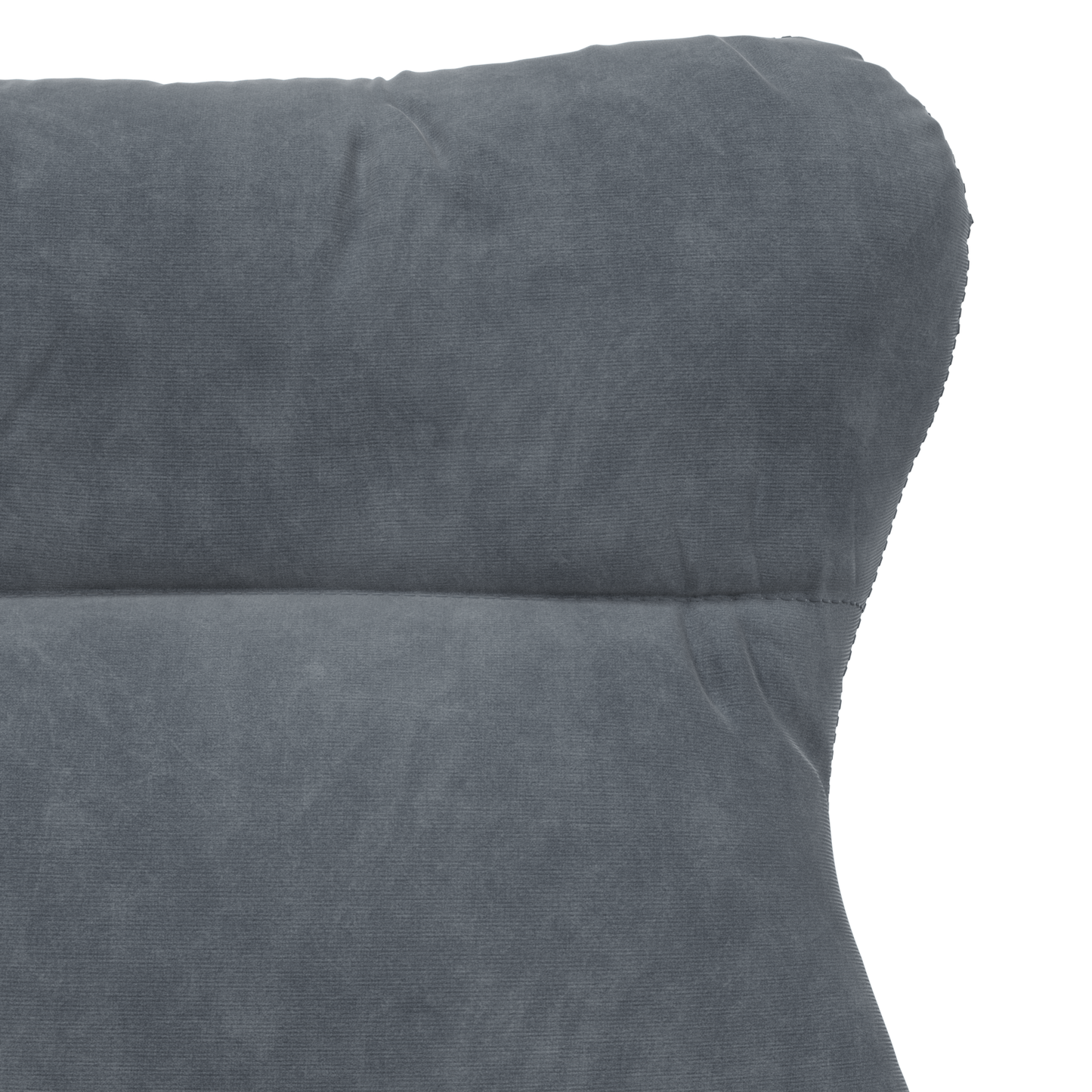 Relaxing Chair Dark Grey Velvet