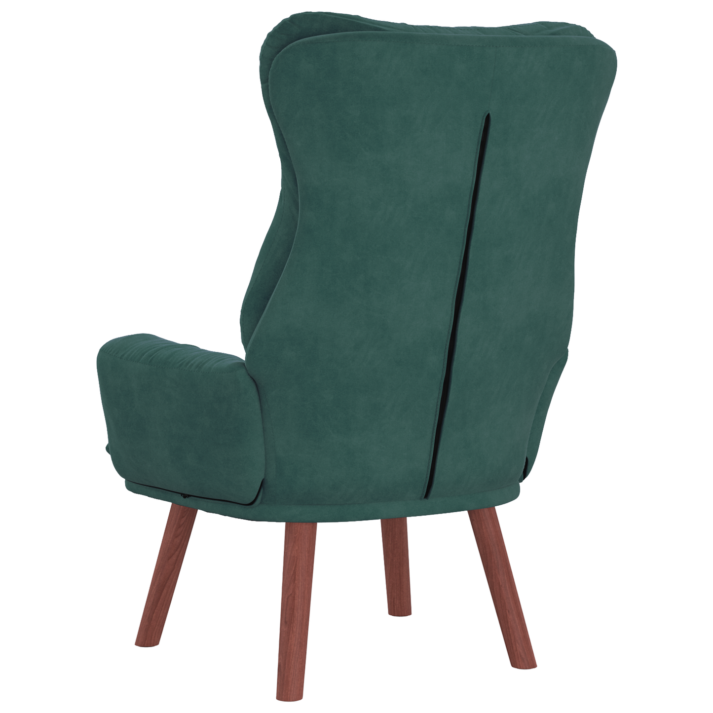 Relaxing Chair Dark Green Velvet