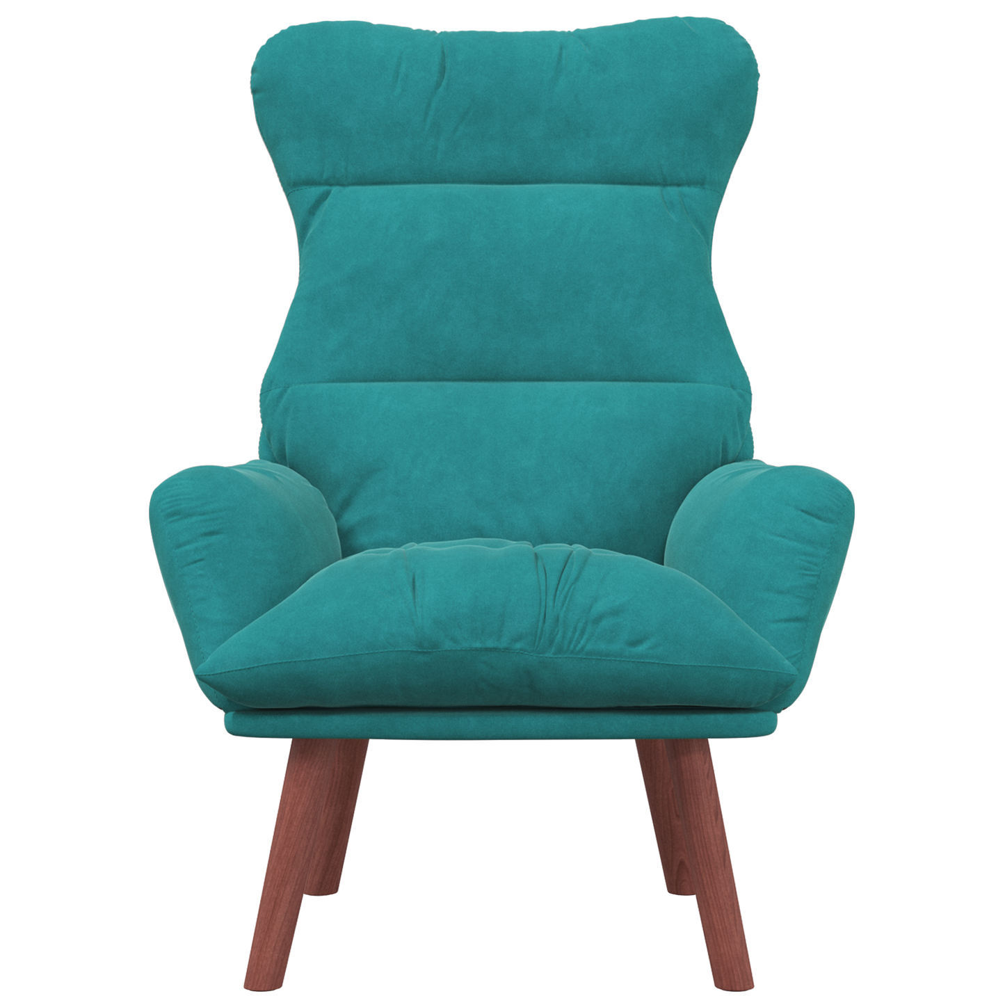 Relaxing Chair Turquoise Velvet