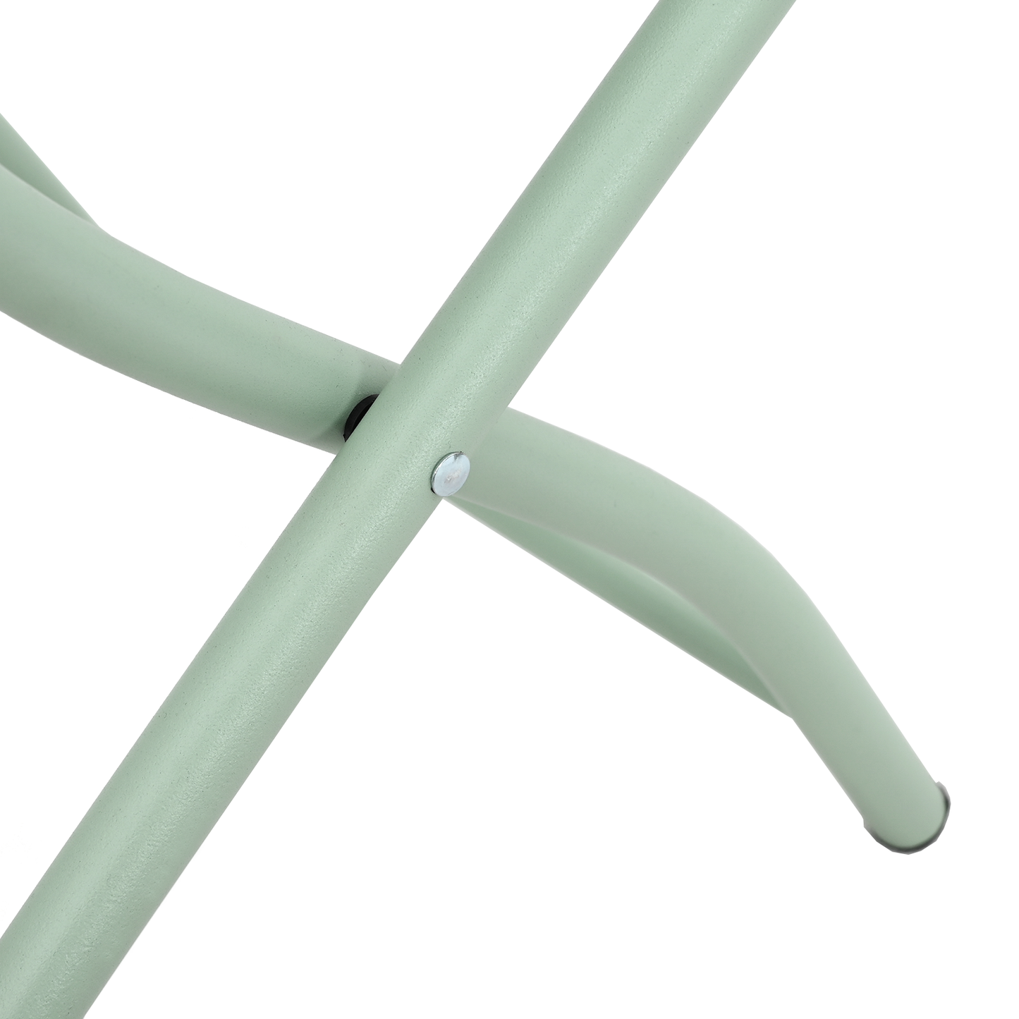 Folding Garden Chairs 2 pcs Light Mint 42x52x82 cm Powder-coated Steel