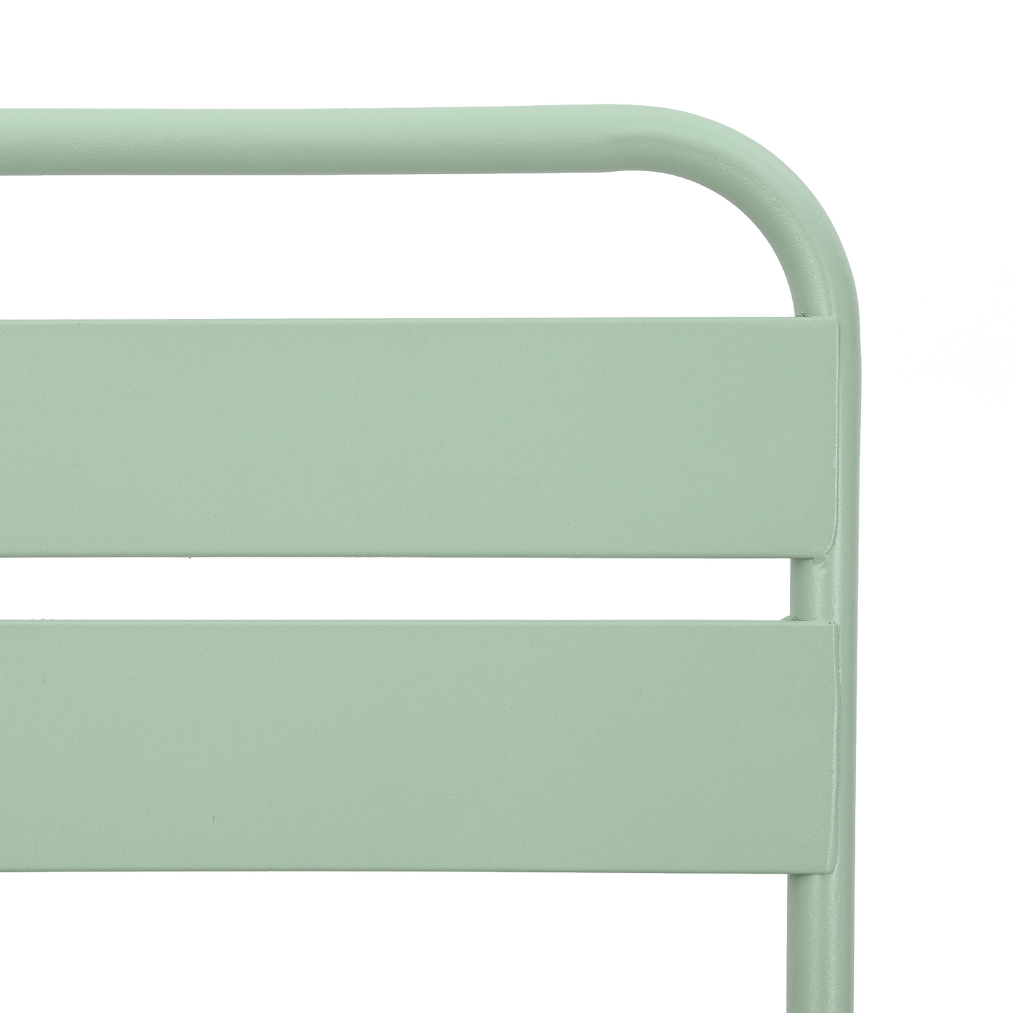 Folding Garden Chairs 2 pcs Light Mint 42x52x82 cm Powder-coated Steel