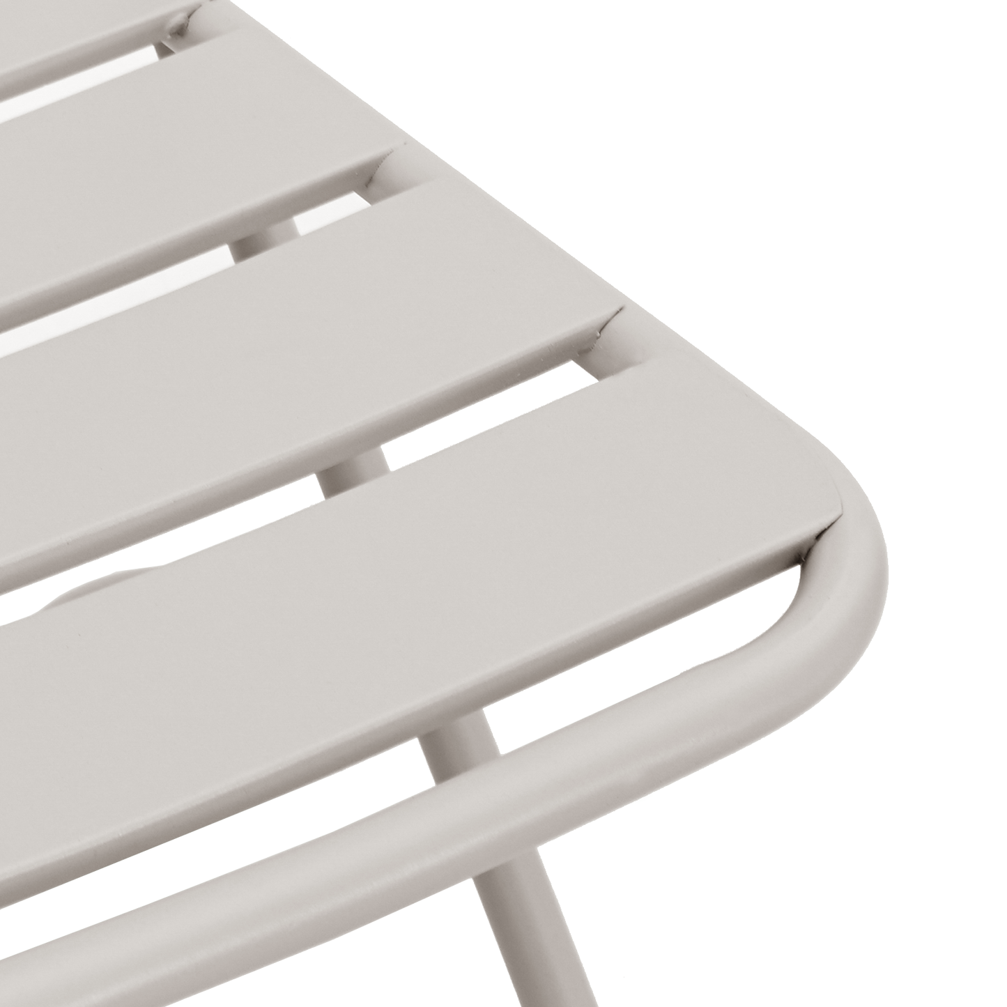 Folding Garden Chairs 2 pcs Beige 42x52x82 cm Powder-coated Steel