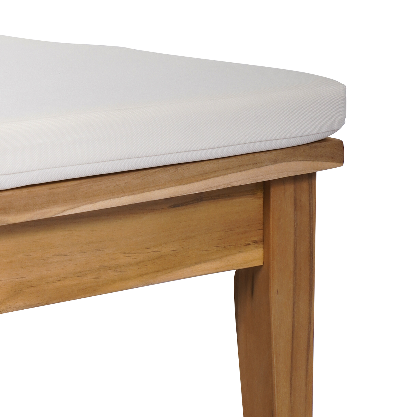 2 Piece Garden Bench Set Solid Wood Teak