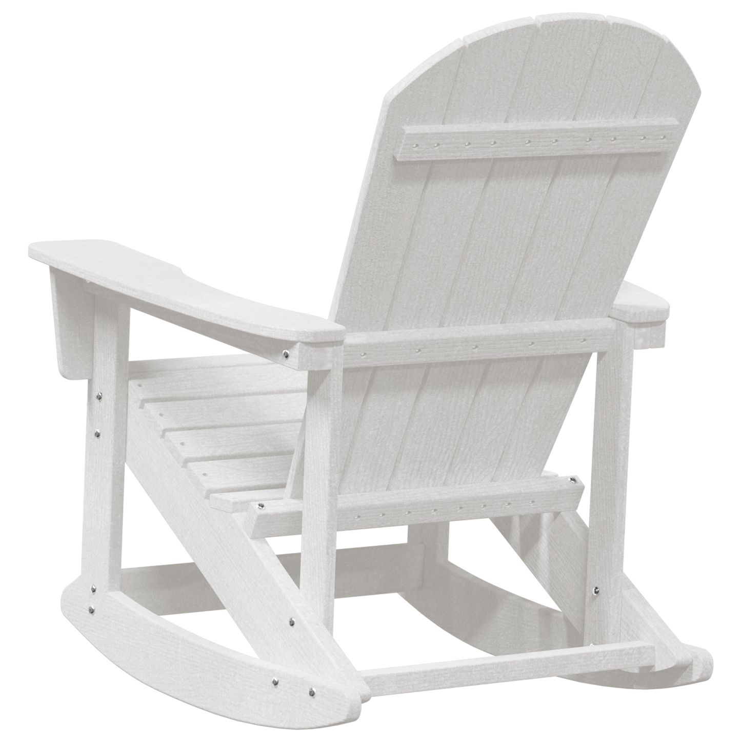 Adirondack Rocking Chair White 73.5x92x90 cm HDPE