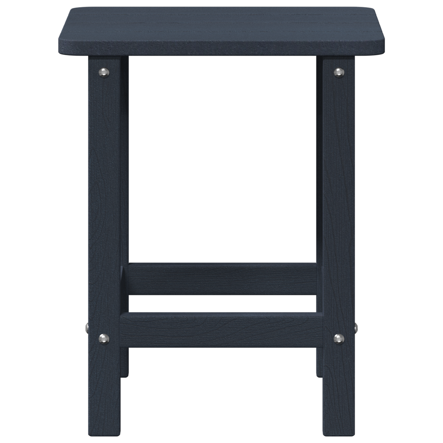 Adirondack Side Table Navy Blue 38x38x46 cm HDPE