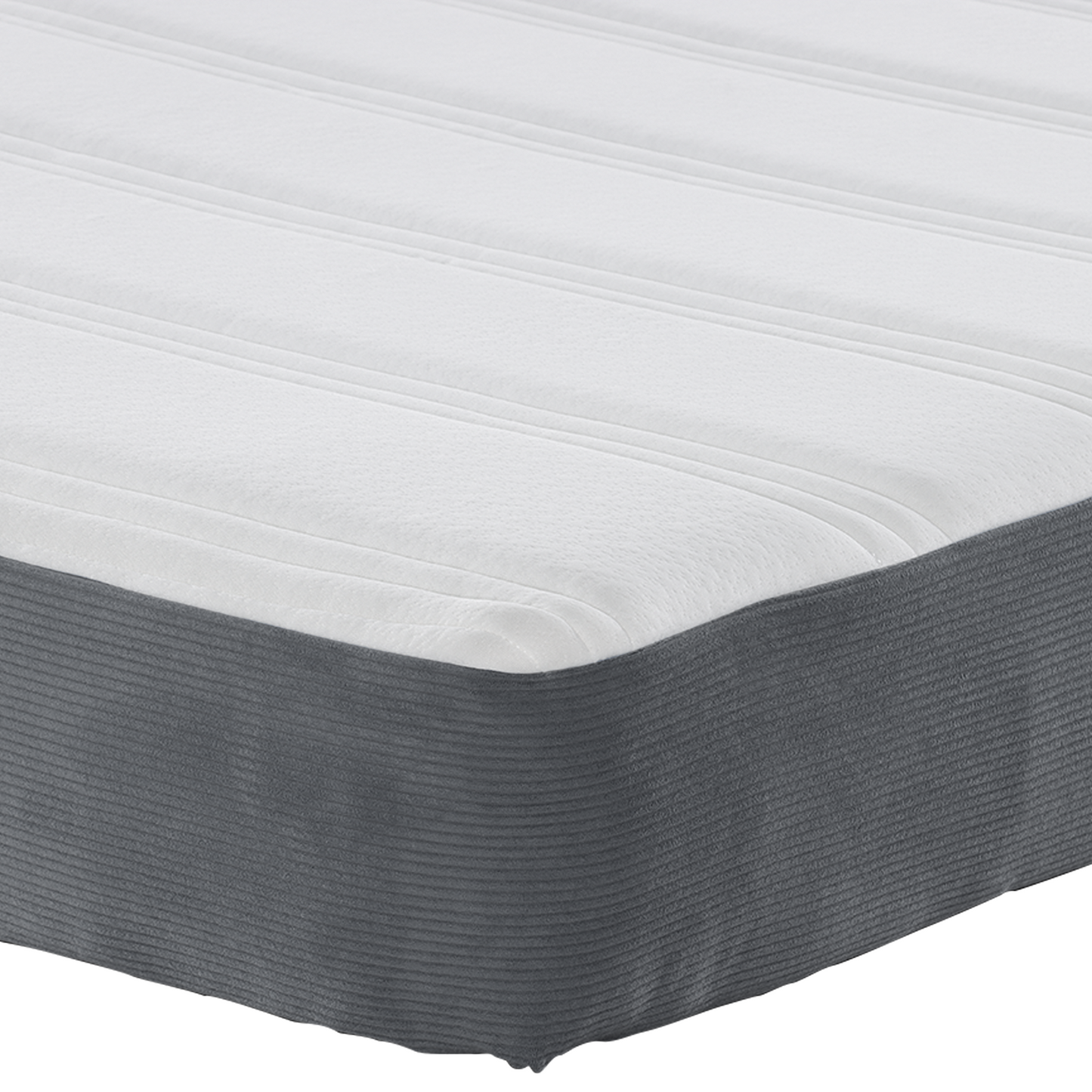 Mattresses Dark grey Memory Foam 120 x 180 cm Comfort Mattress