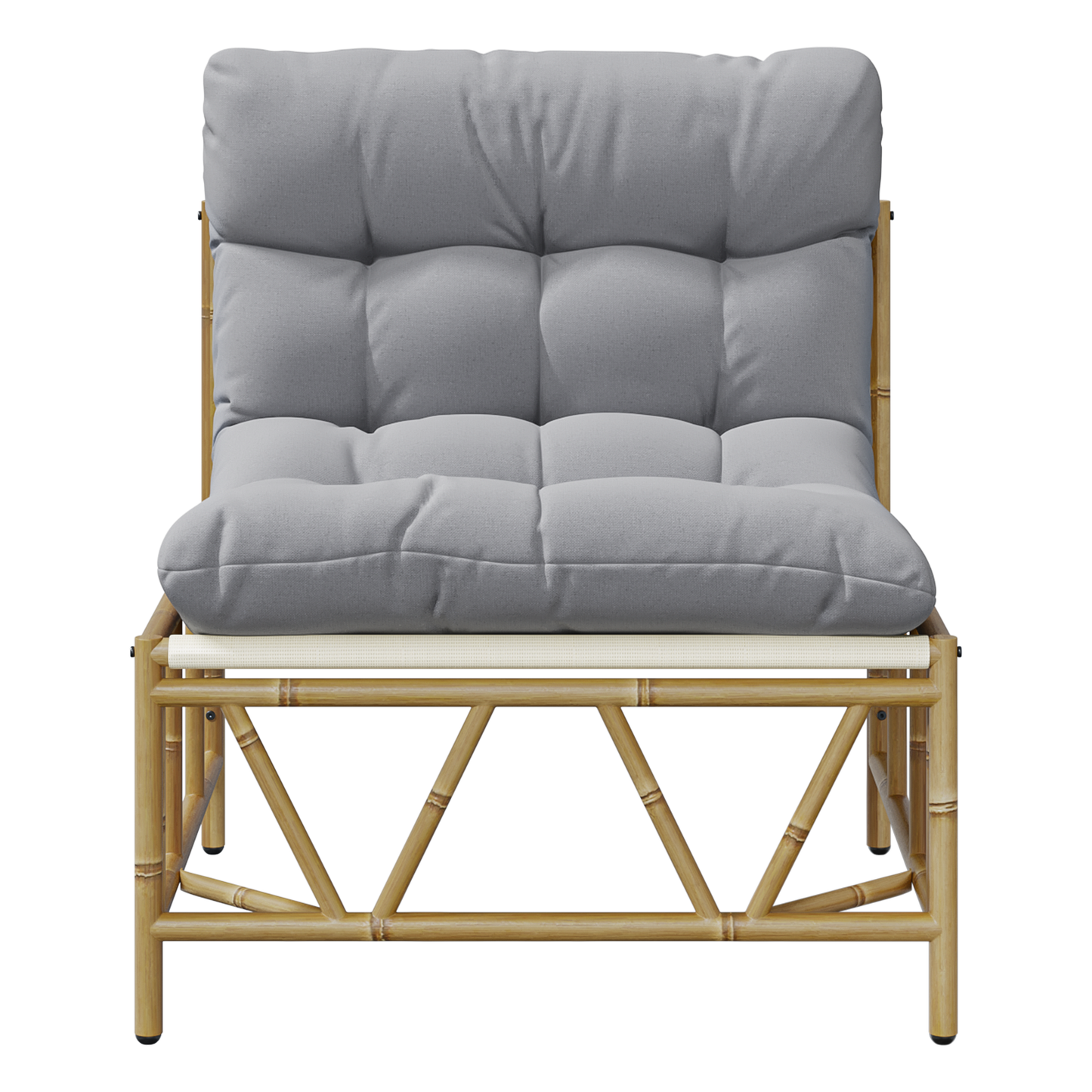 Garden Relaxing Chairs 2 pcs with Cushion 60x80x71 cm Steel