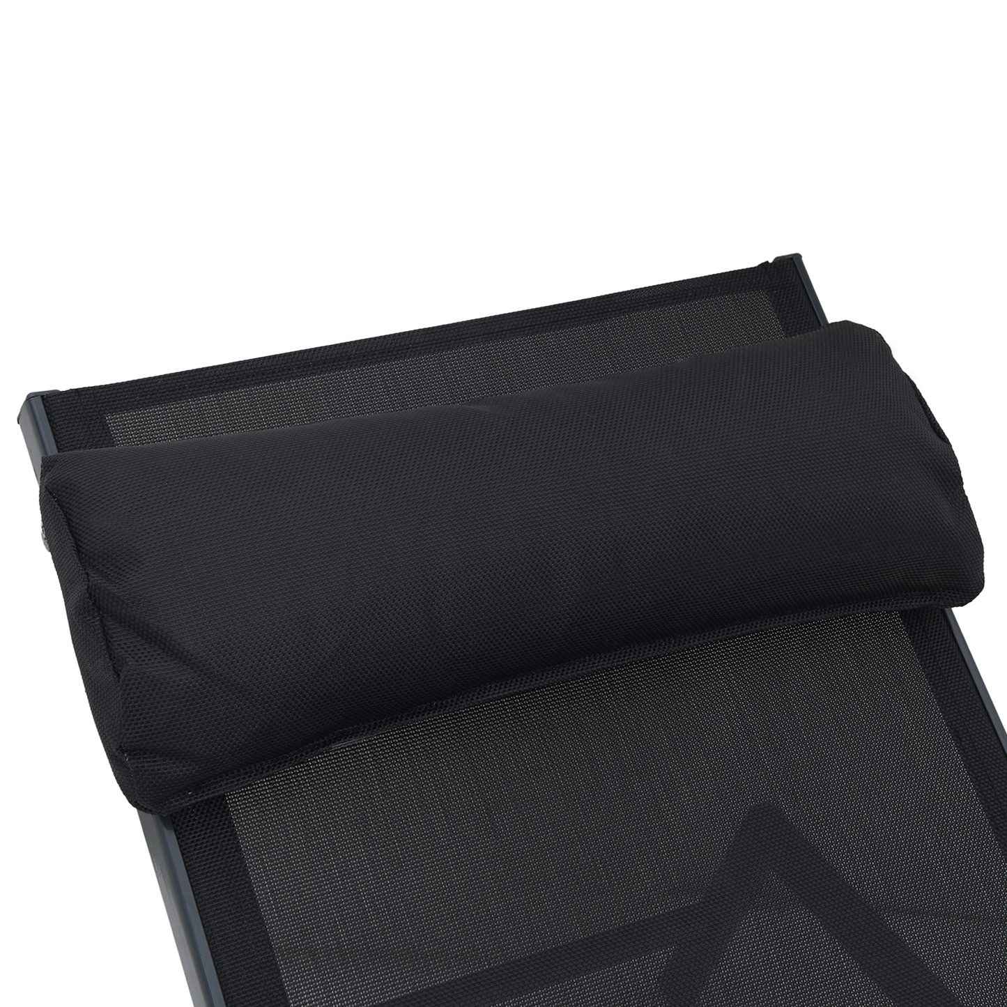 Folding Sun Loungers Black Metal frame, Textilene fabric Standard