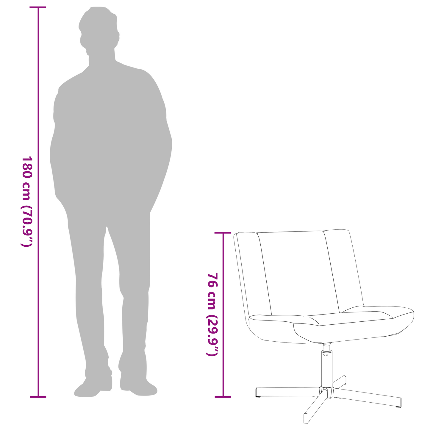 Accent Chair Beige Fabric, Metal Standard Ergonomic