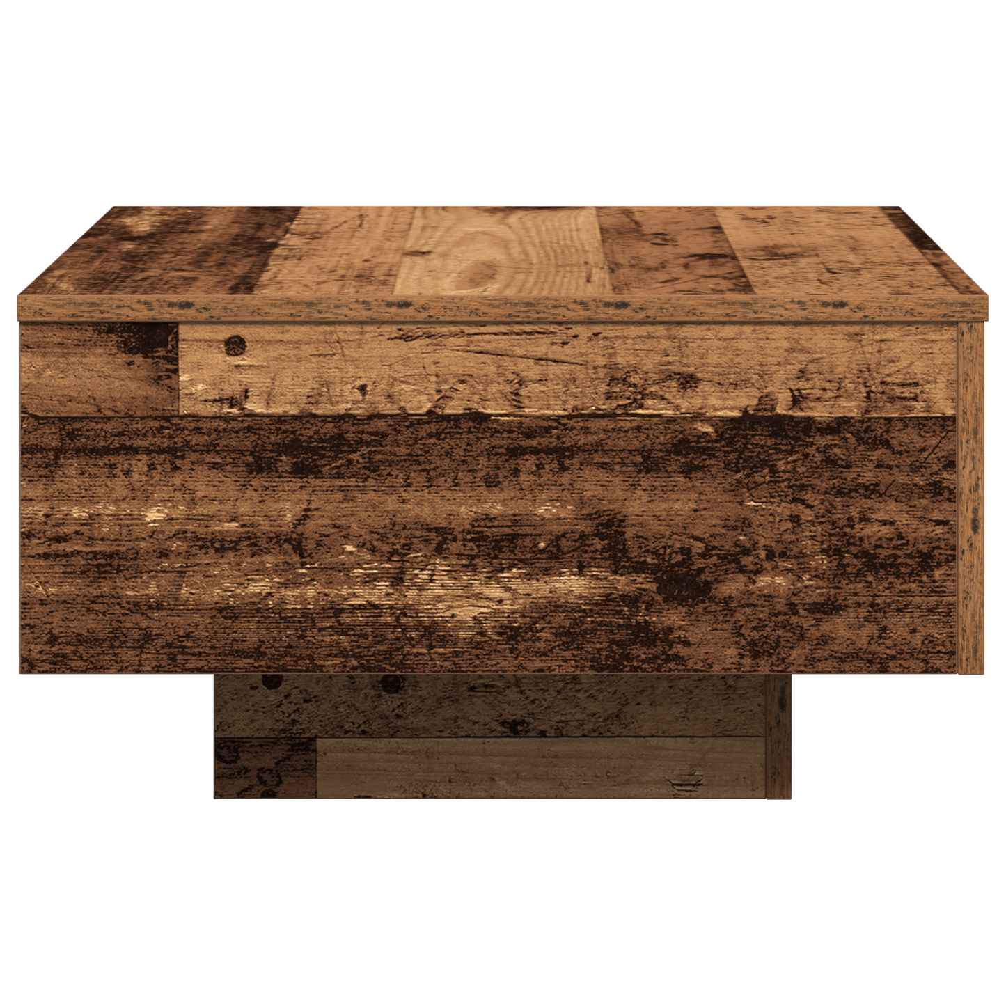 Coffee Table, Old Wood, 55x55x31 cm, Engineered Wood