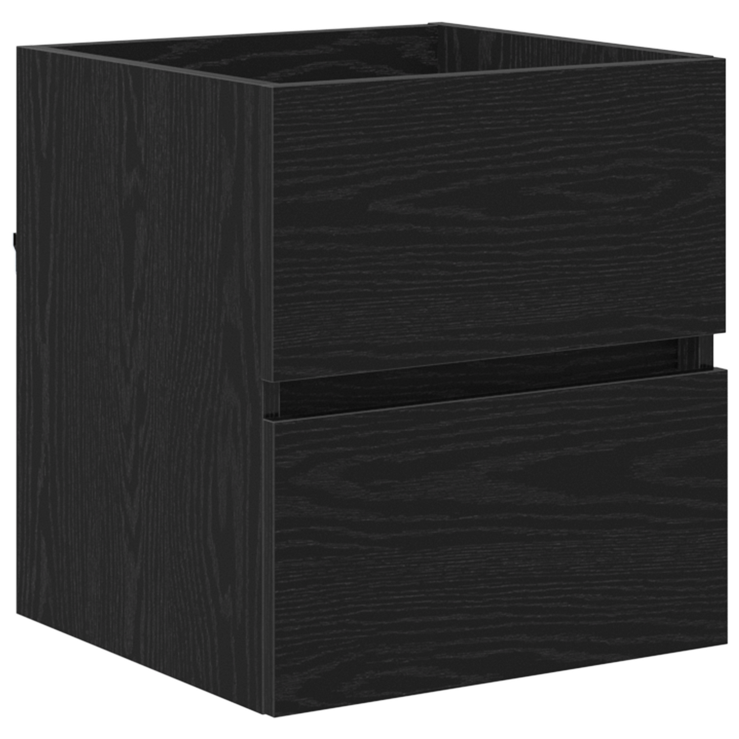 Bathroom Storage Cabinet - Black Oak Engineered Wood Standard