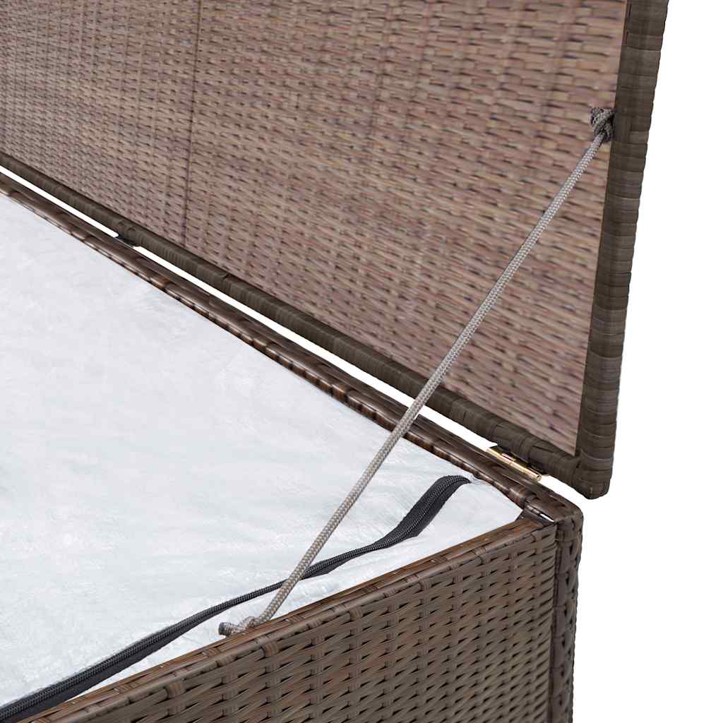 Garden Storage Box 120X50X60 Cm Poly Rattan