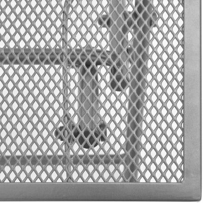 Anthracite Steel Sun Loungers Set with Table - 2 Pcs