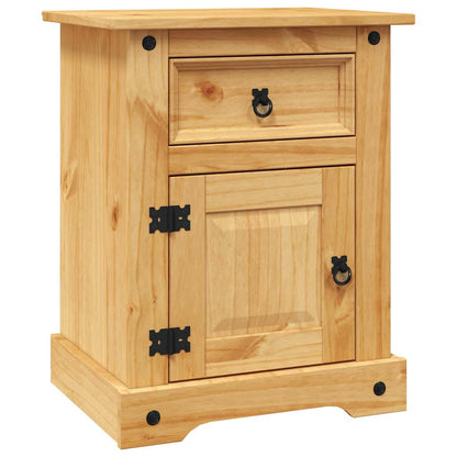Mexican Pine Bedside Cabinet - Corona Range 53x39x66 cm