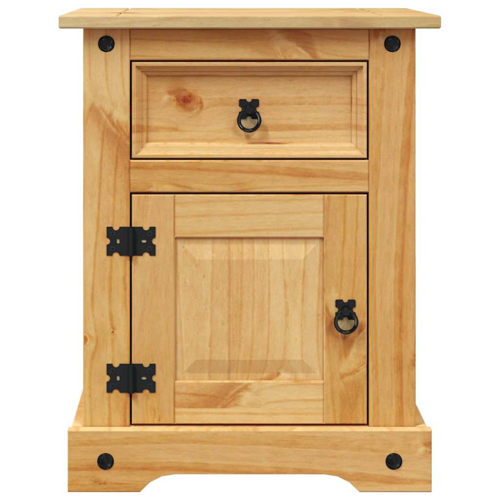 Mexican Pine Bedside Cabinet - Corona Range 53x39x66 cm