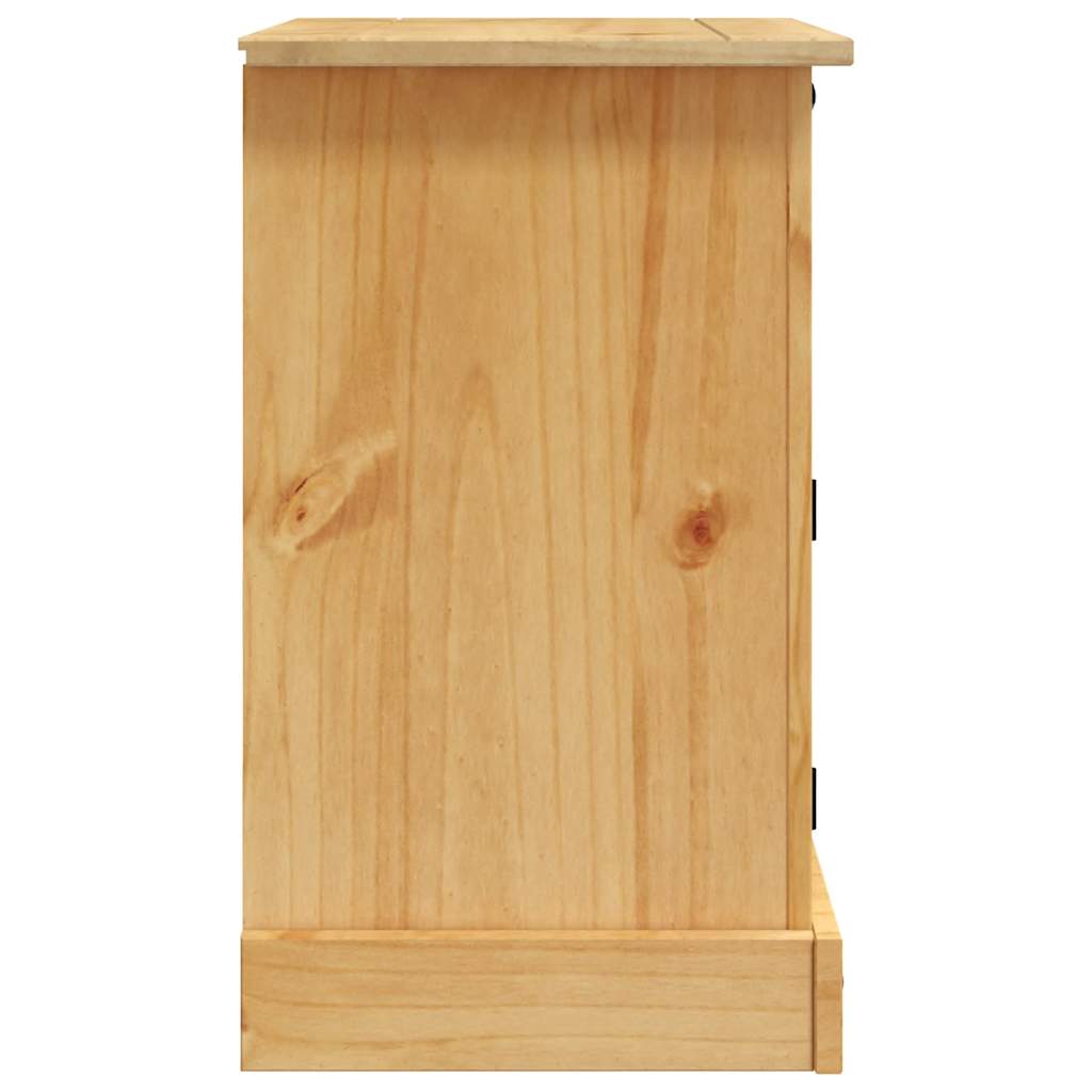 Mexican Pine Bedside Cabinet - Corona Range 53x39x66 cm