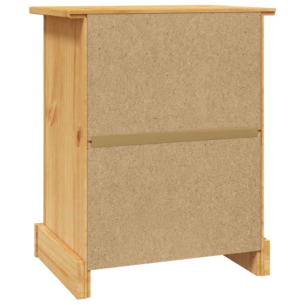 Mexican Pine Bedside Cabinet - Corona Range 53x39x66 cm