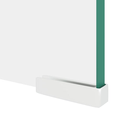 TV Stand/Monitor Riser Glass Clear 120x30x13 cm