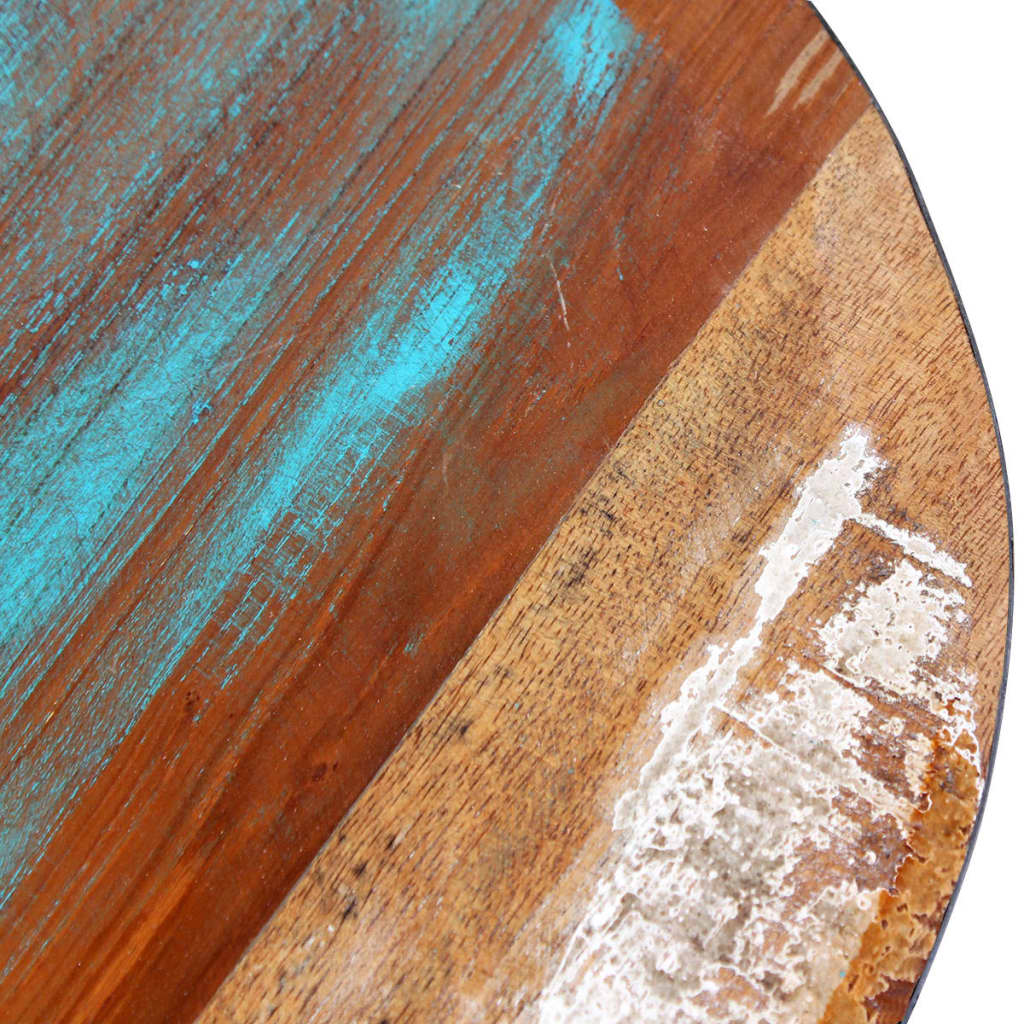 Aviator Stool - Solid Reclaimed Wood, Industrial Chic Design