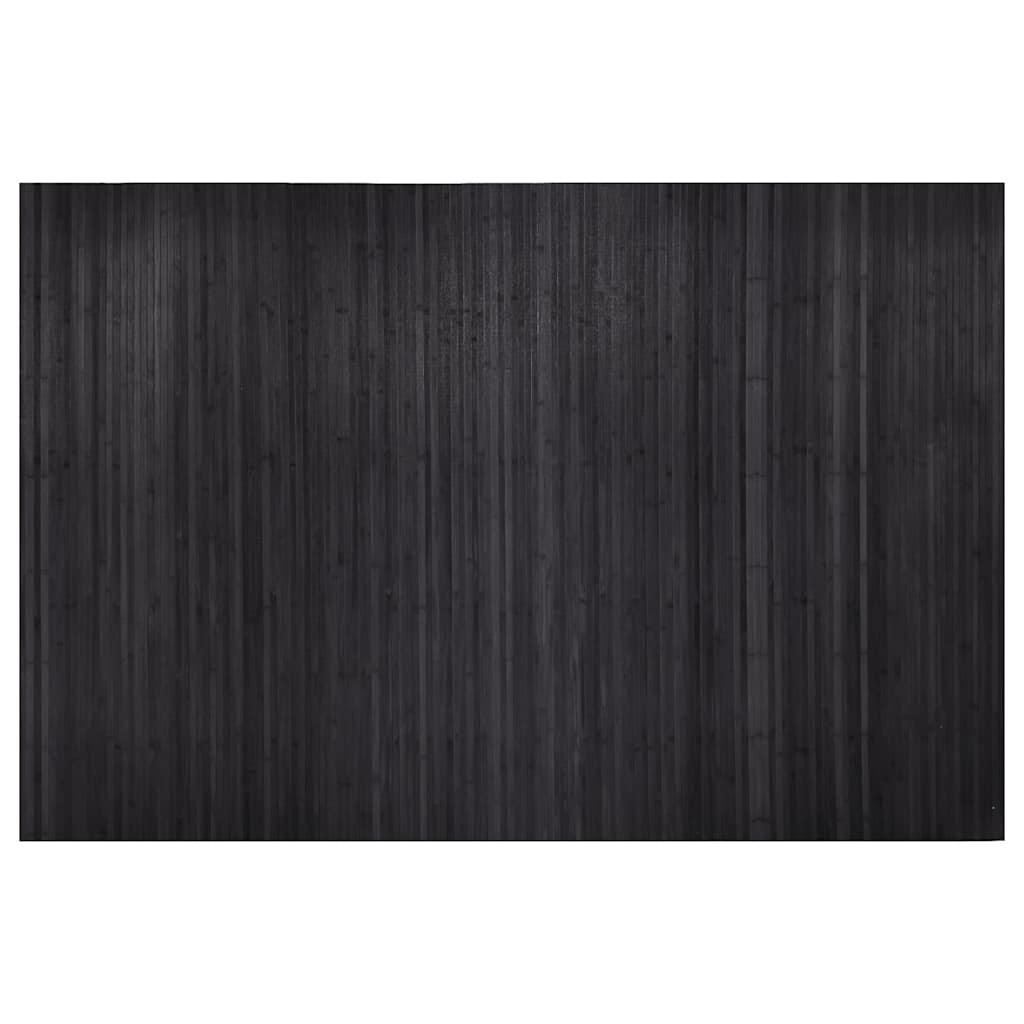 Bamboo Room Divider in Grey - 250x165 cm, Elegant Privacy Screen