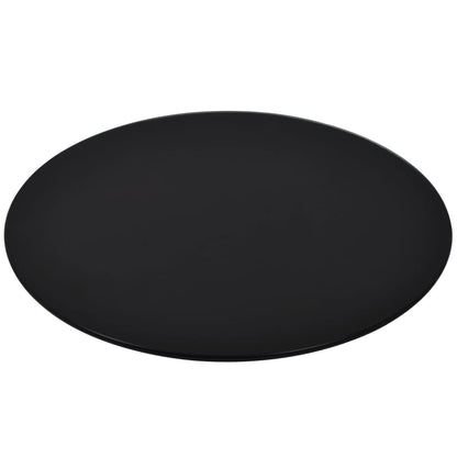Clear Tempered Glass Round Tabletop - 800mm