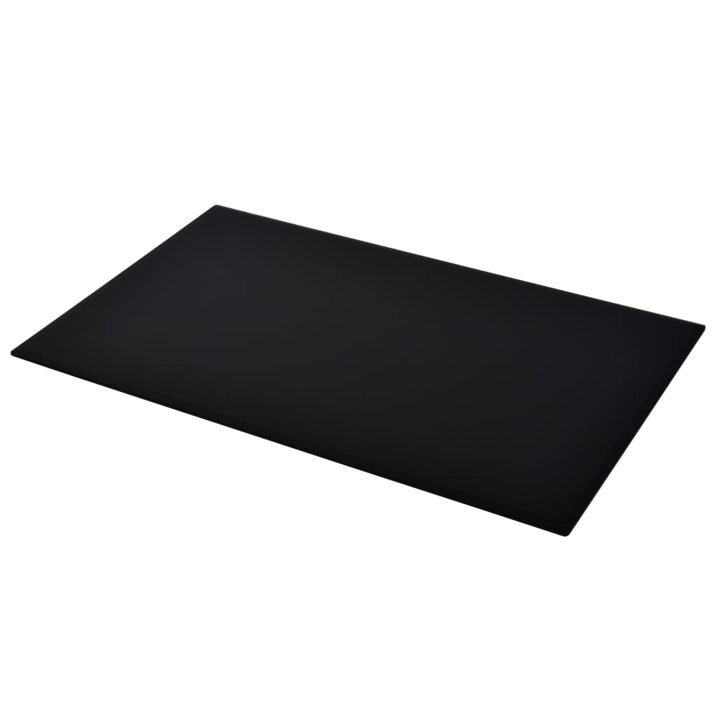 Clear Tempered Glass Table Top, Rectangular, 1000x620 mm