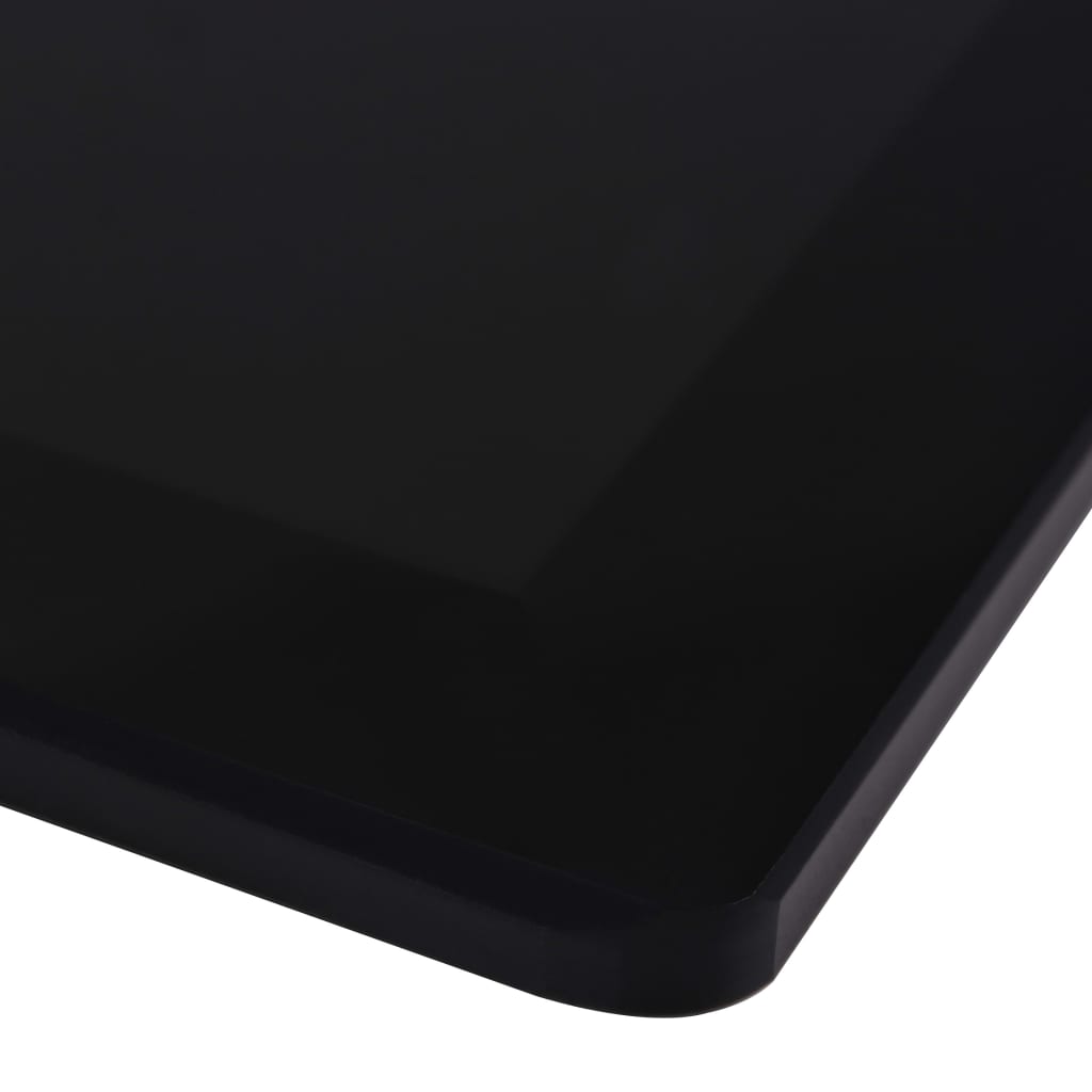 Clear Tempered Glass Table Top, Rectangular, 1000x620 mm
