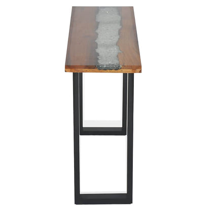 Console Table Teak 100x35x75 cm