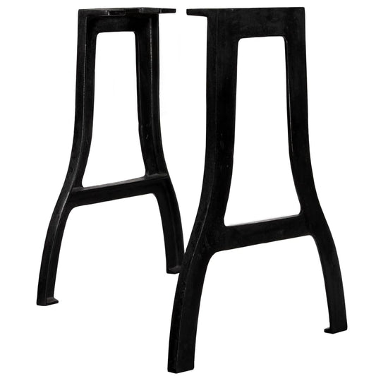 A-Frame Cast Iron Dining Table Legs 2 pcs - Durable & Stylish