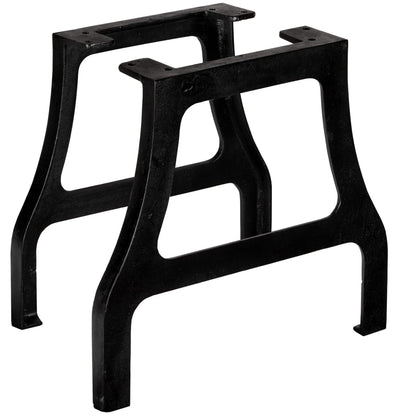 A-Frame Cast Iron Coffee Table Legs 2 pcs - Durable & Stylish Design