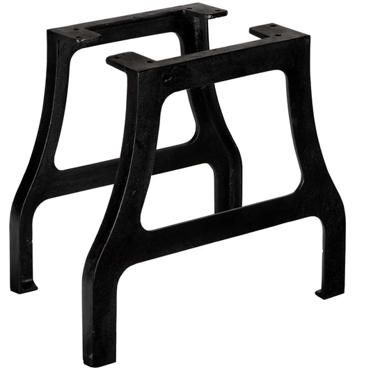 A-Frame Cast Iron Coffee Table Legs 2 pcs - Durable & Stylish Design