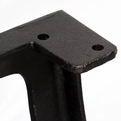 A-Frame Cast Iron Coffee Table Legs 2 pcs - Durable & Stylish Design