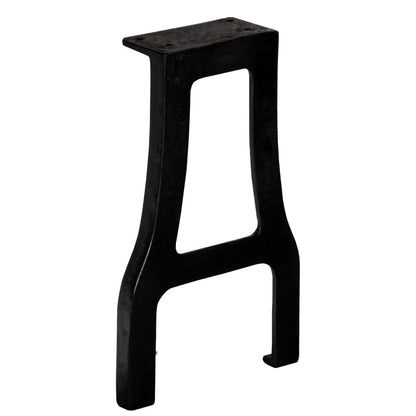 A-Frame Cast Iron Bench Legs 2 pcs – Durable Black Metal Supports