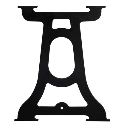 Durable Cast Iron Y-Frame Dining Table Legs, Set of 2