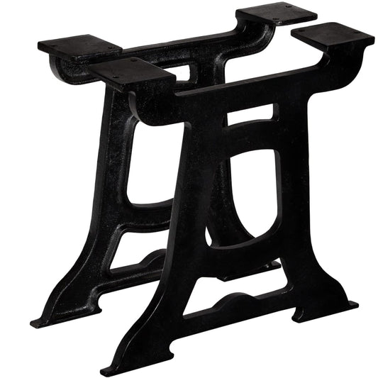 Cast Iron Y-Frame Coffee Table Legs 2 pcs - Durable & Stylish