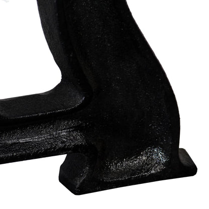 Cast Iron Y-Frame Bench Legs 2 Pcs - Durable & Stylish Support