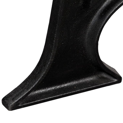 Elegant A-Frame Cast Iron Coffee Table Legs (2 pcs) - Arched Design