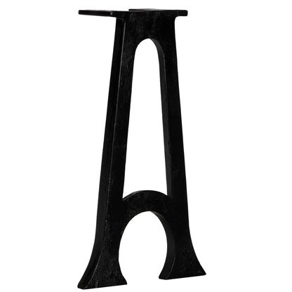 Arched A-Frame Cast Iron Bench Legs 2pcs - Durable & Stylish