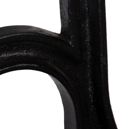 Arched A-Frame Cast Iron Bench Legs 2pcs - Durable & Stylish