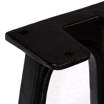 Arched A-Frame Cast Iron Bench Legs 2pcs - Durable & Stylish