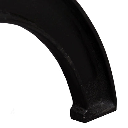 Industrial X-Frame Cast Iron Dining Table Legs Set of 2 - Black