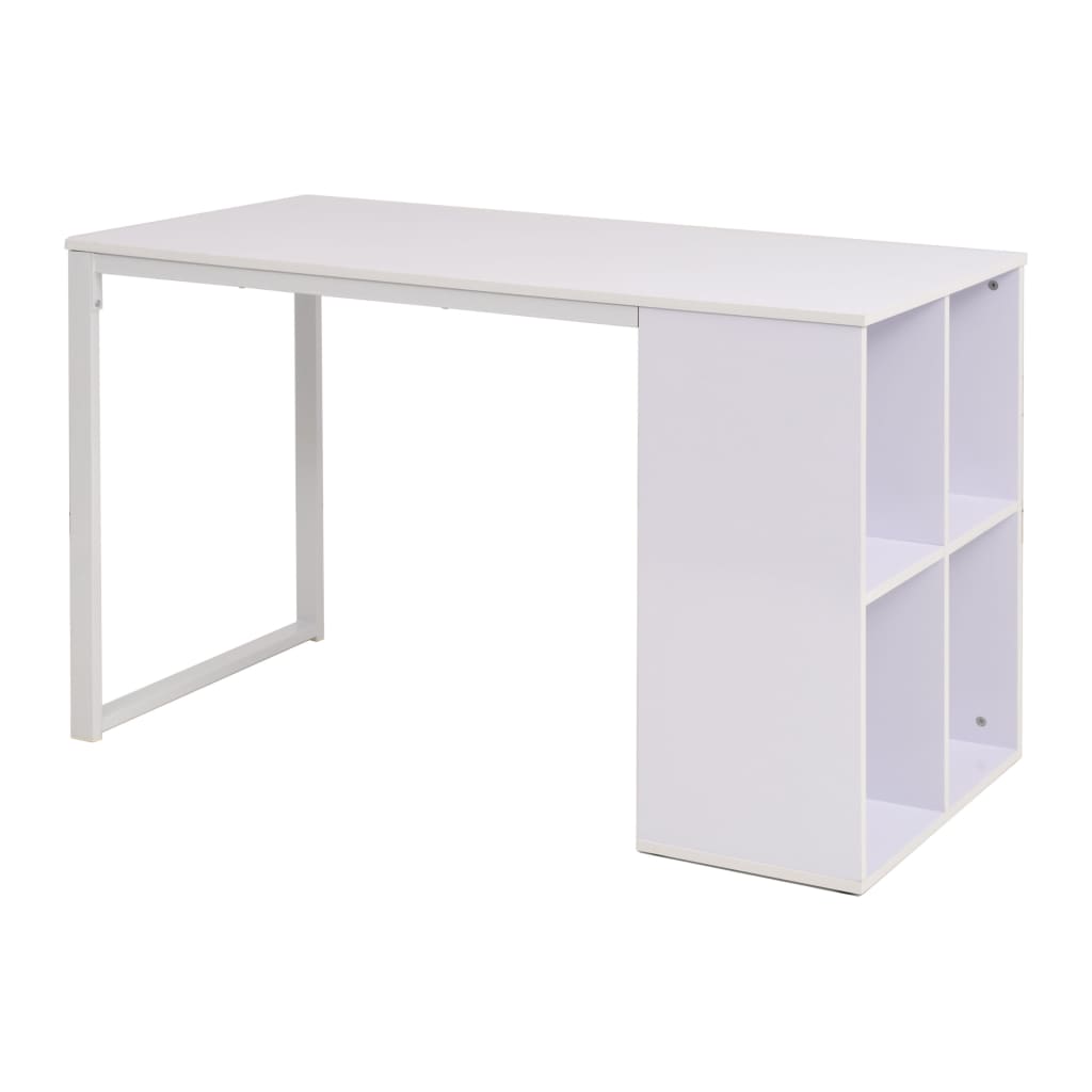 Modern White Writing Desk - 120x60x75 cm, Sleek & Stylish Design