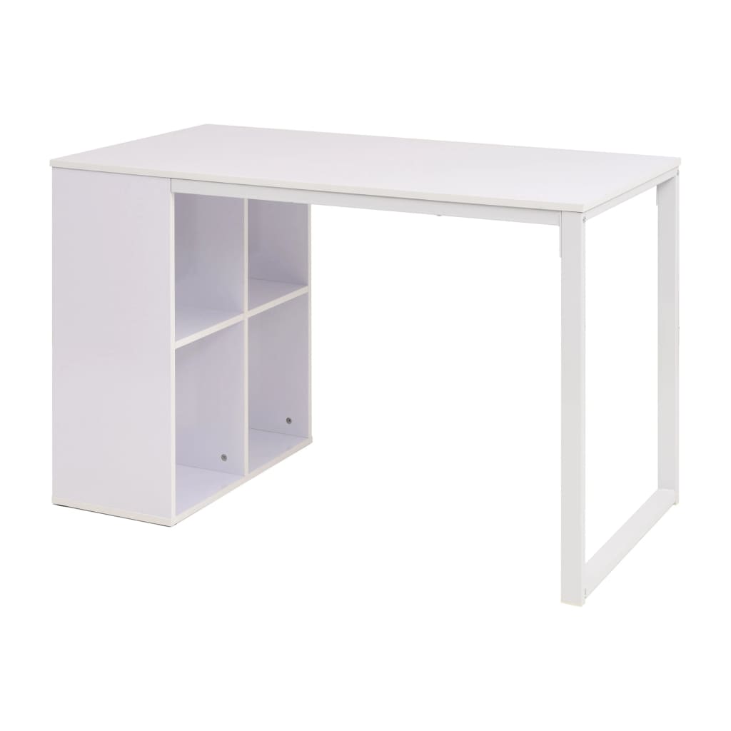 Modern White Writing Desk - 120x60x75 cm, Sleek & Stylish Design
