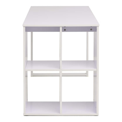 Modern White Writing Desk - 120x60x75 cm, Sleek & Stylish Design