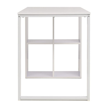 Modern White Writing Desk - 120x60x75 cm, Sleek & Stylish Design